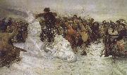 Vasily Surikov The Taking of the Snow France oil painting artist